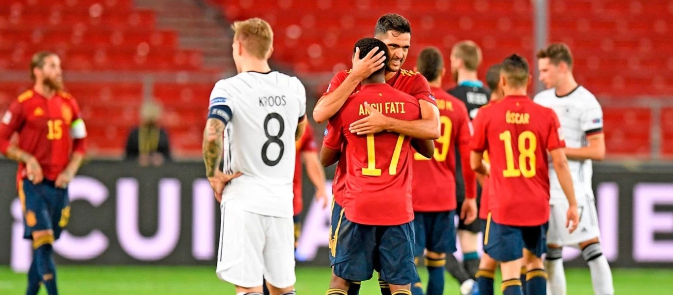 Nations League: Εκκωφαντική εξάρα της Ισπανίας στην Γερμανία - Εύκολο βράδυ για την Γαλλία